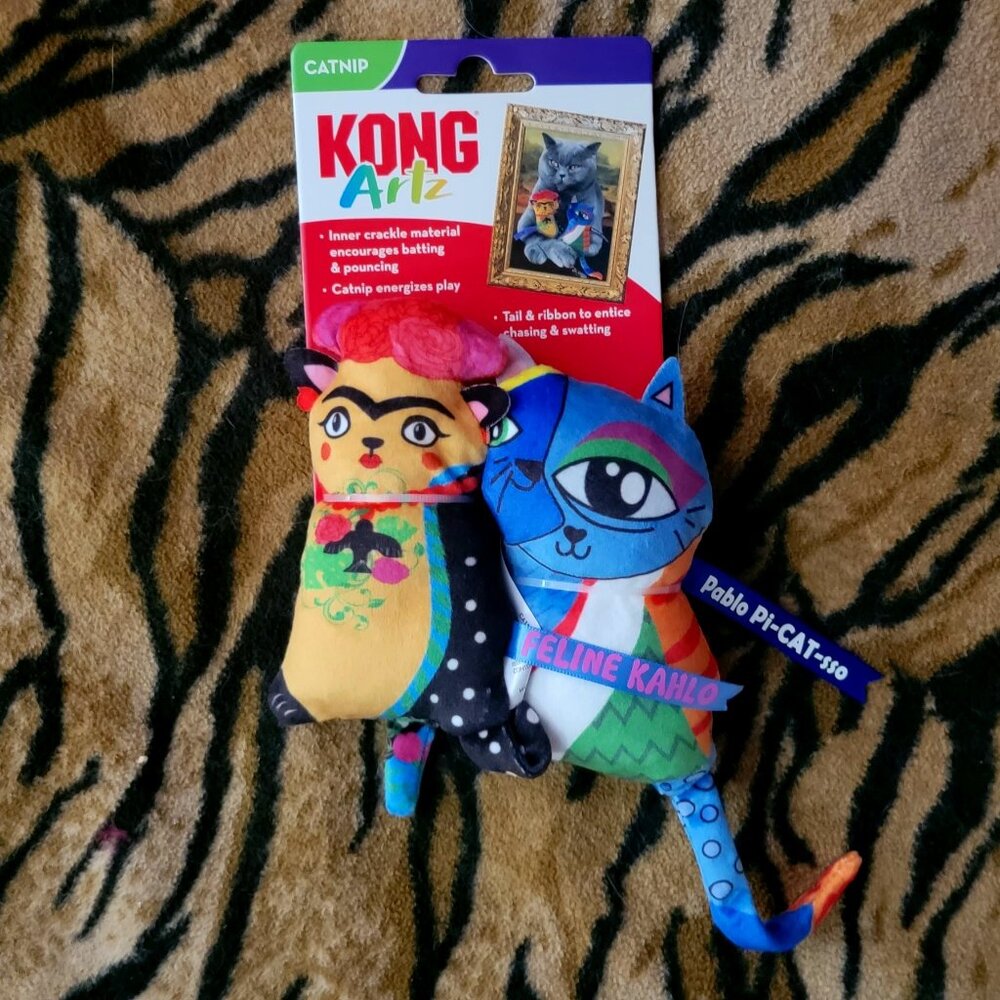 Kong Cat Artz Catnip Toy New!